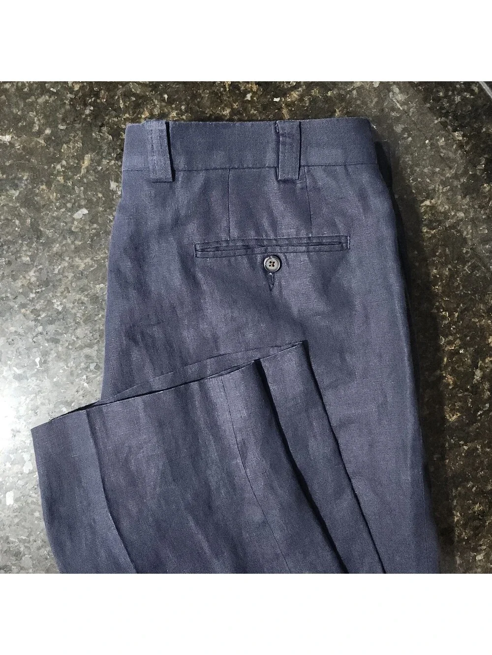 Lauren Ralph Lauren Pants Trousers 100% Linen Casual Preppy Beach Summer 34x32